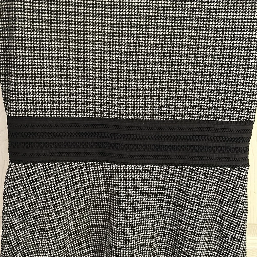 MICHAEL Michael Kors‎ Black and White Dress Short Sleeve Size S